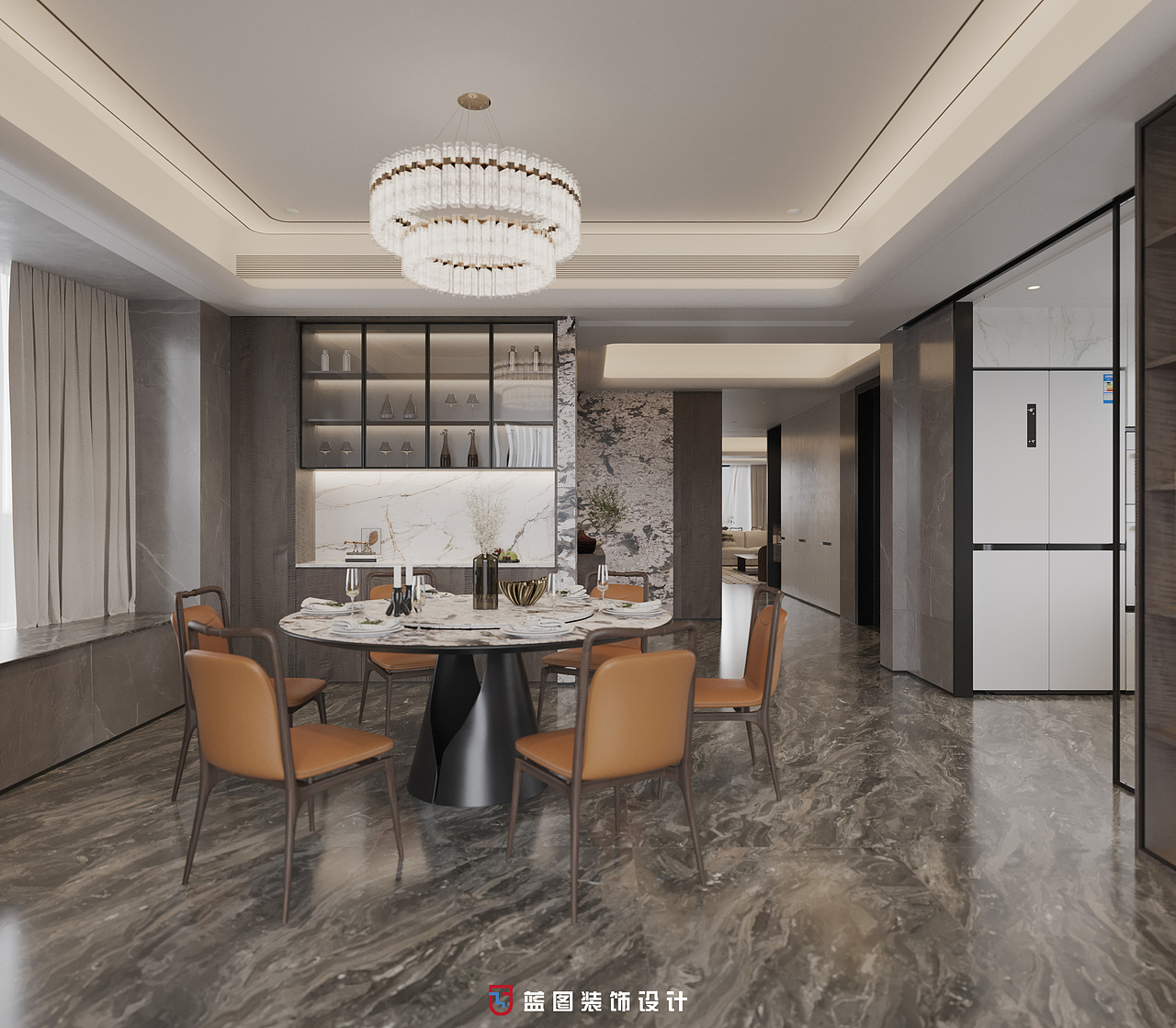 现代轻奢客餐厅