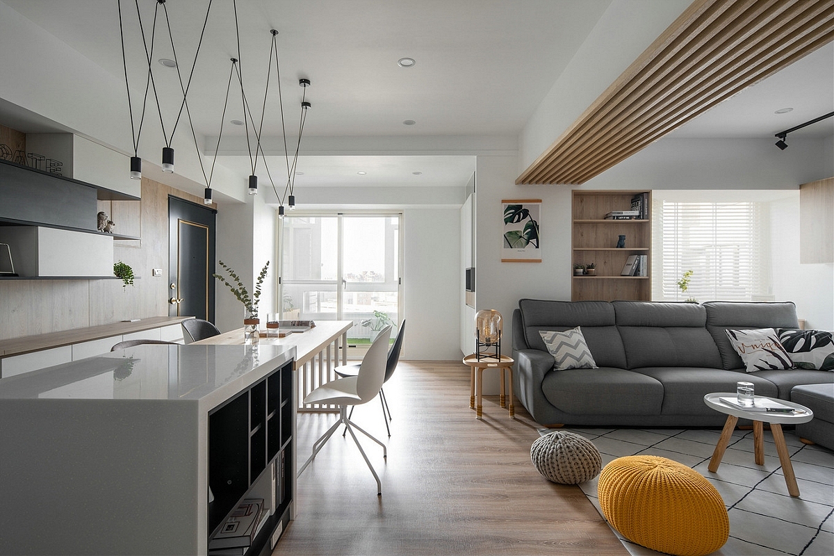 现代简约客厅效果图