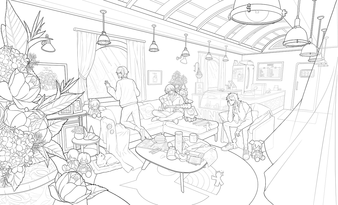 以歌会友(CG美术基础)