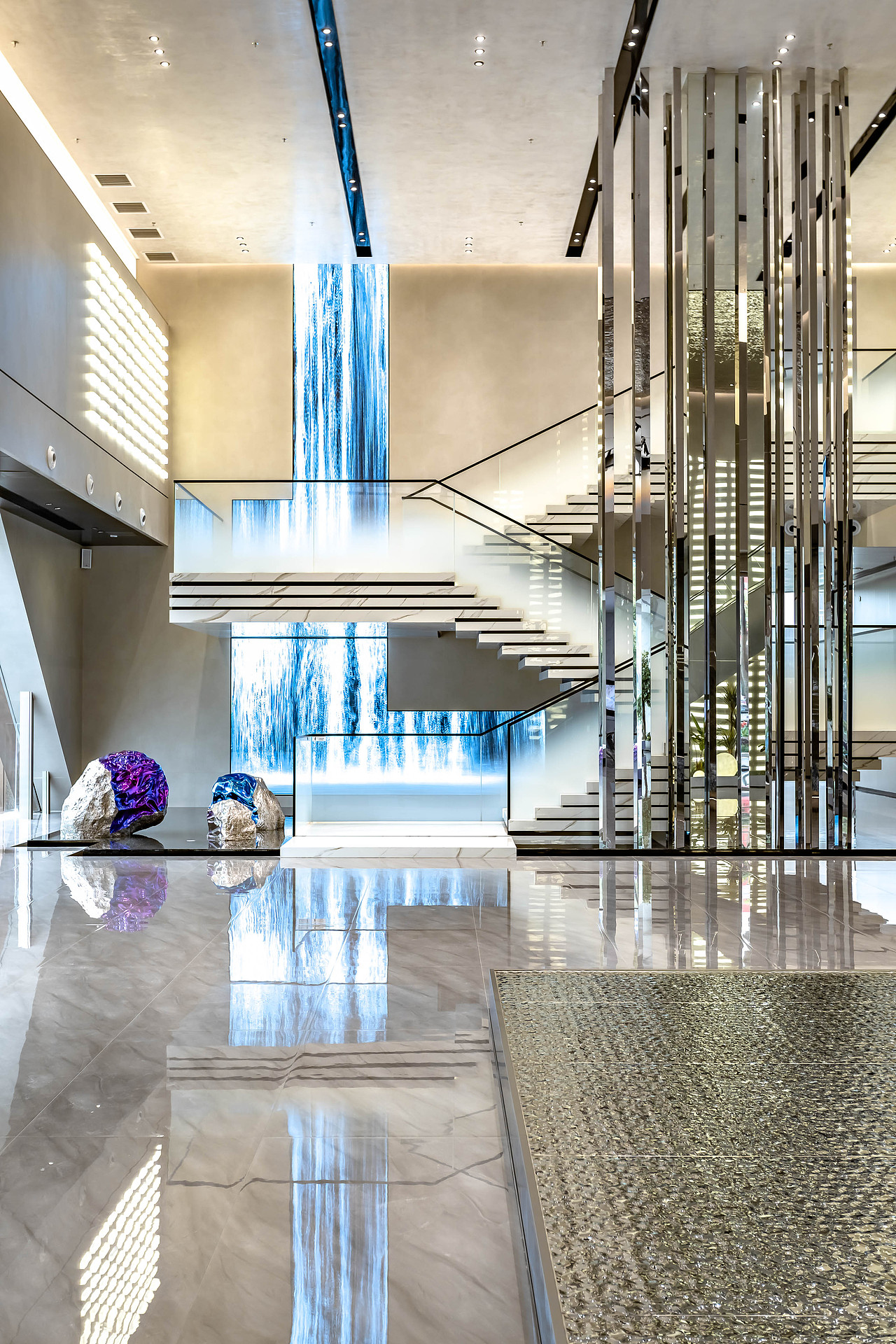 卓远陶瓷展厅X室内设计X展厅空间