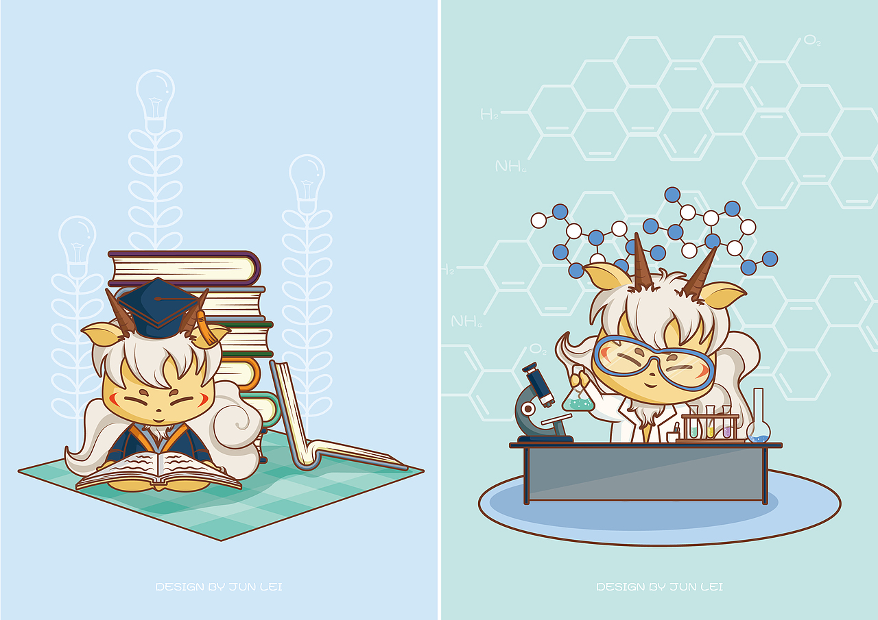 白小博研学吉祥物