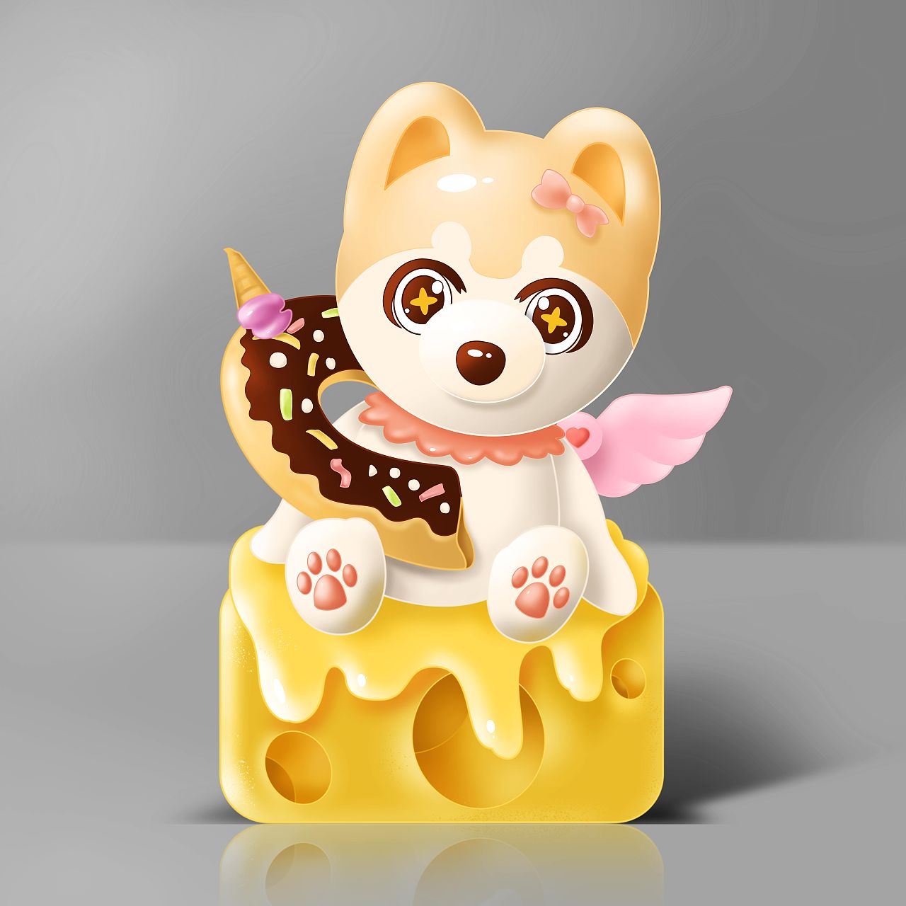 宠物ip设计 博美+英短（图ZMzQ4MzM2Nzg4） - 创作习作 - 站酷设计师heeeeeeeel原创素材 - 站酷ZCOOL