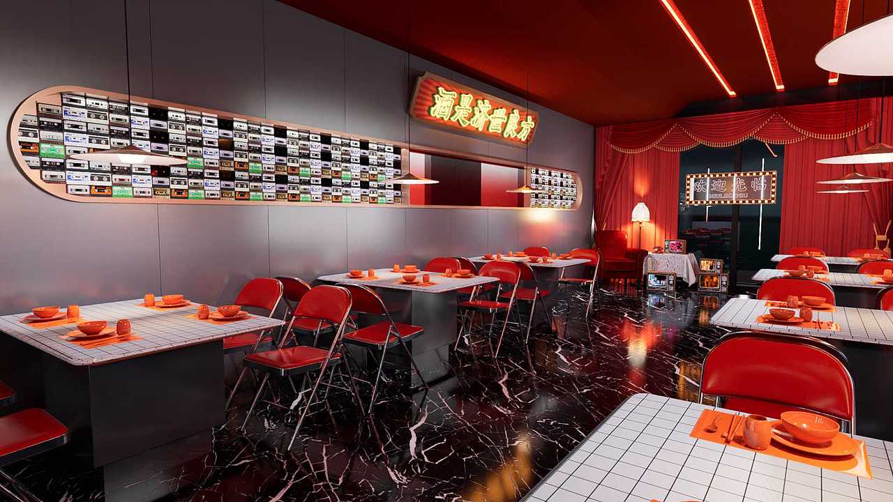 牛了个牛港式打边炉vi设计