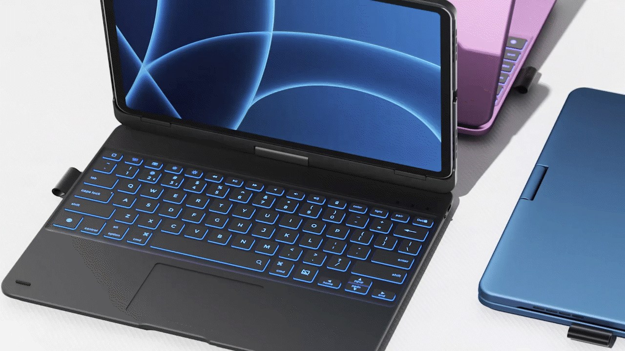 妙控ipad键盘动画