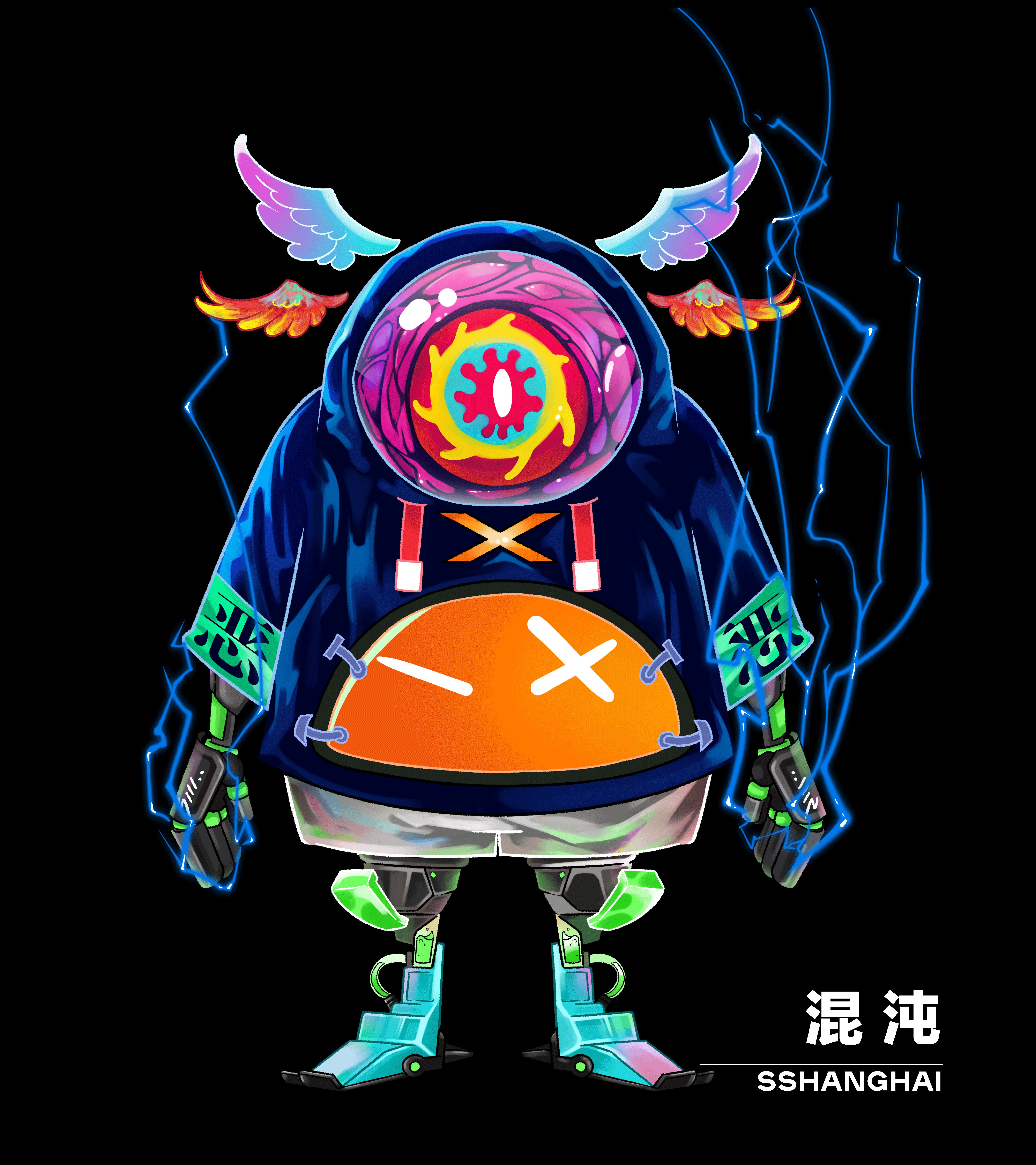 山海 X 大于等于｜IP&手办&盲盒&NFT&插画