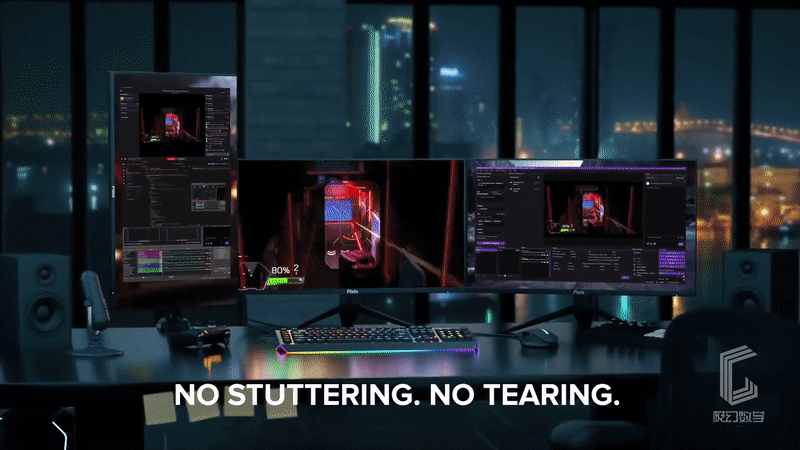 显示器三维动画展示