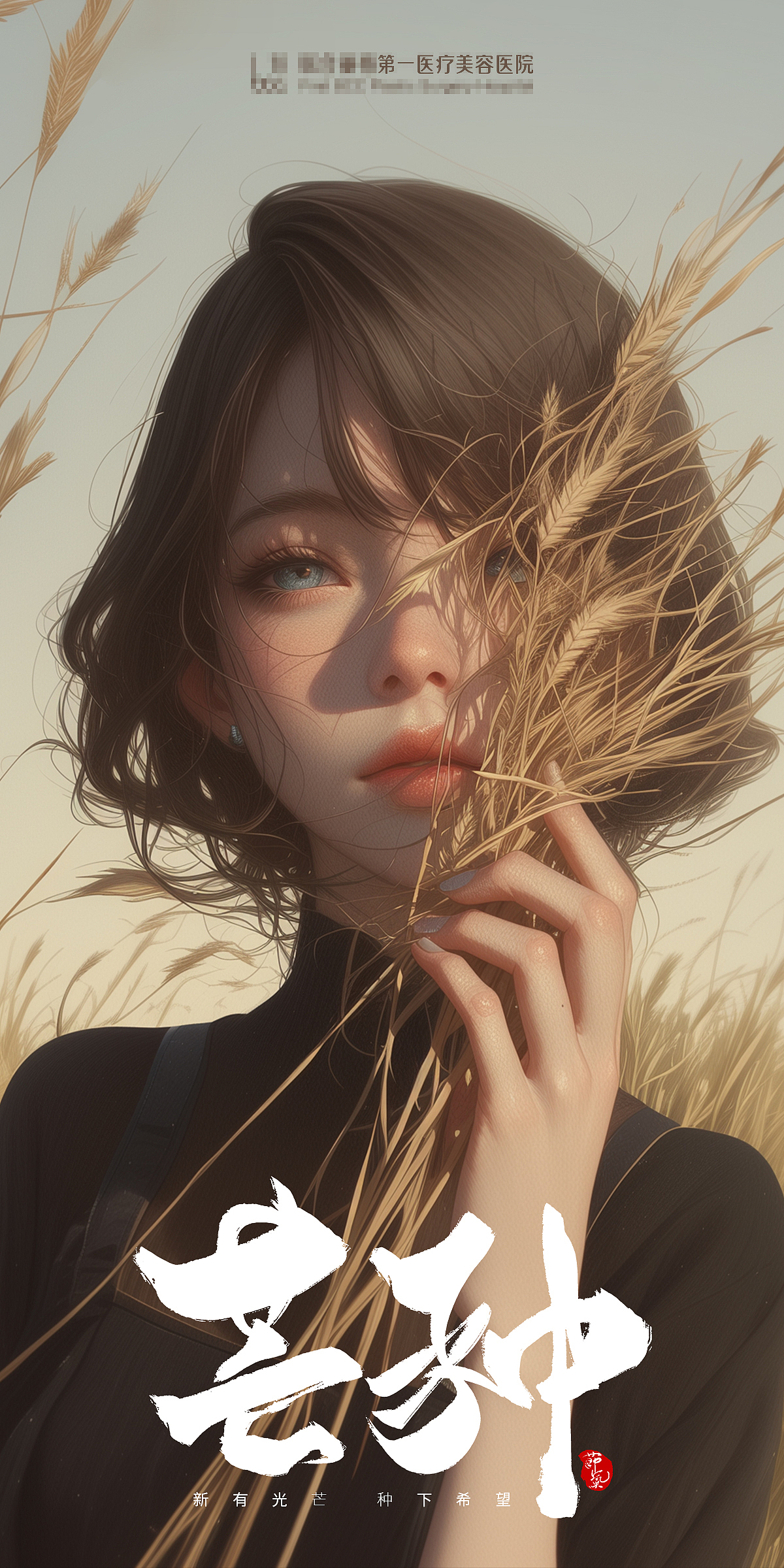 芒種海報(bào)（圖ZMzcwMDQ2NjA4） - 海報(bào) - 站酷設(shè)計(jì)師靜柳飄絮原創(chuàng)素材 - 站酷ZCOOL