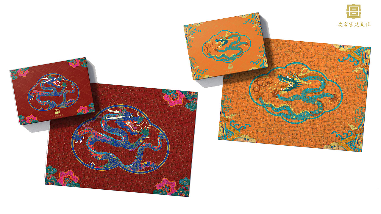 故宫宫廷文化2023龙年主题图库《九龙升腾》