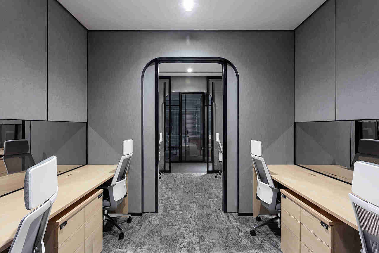 西安900平米共享办公室装修设计效果图（图ZMzAxNTkxOTI0） - 商业空间设计 - 站酷设计师工装之家装修网原创素材 - 站酷ZCOOL