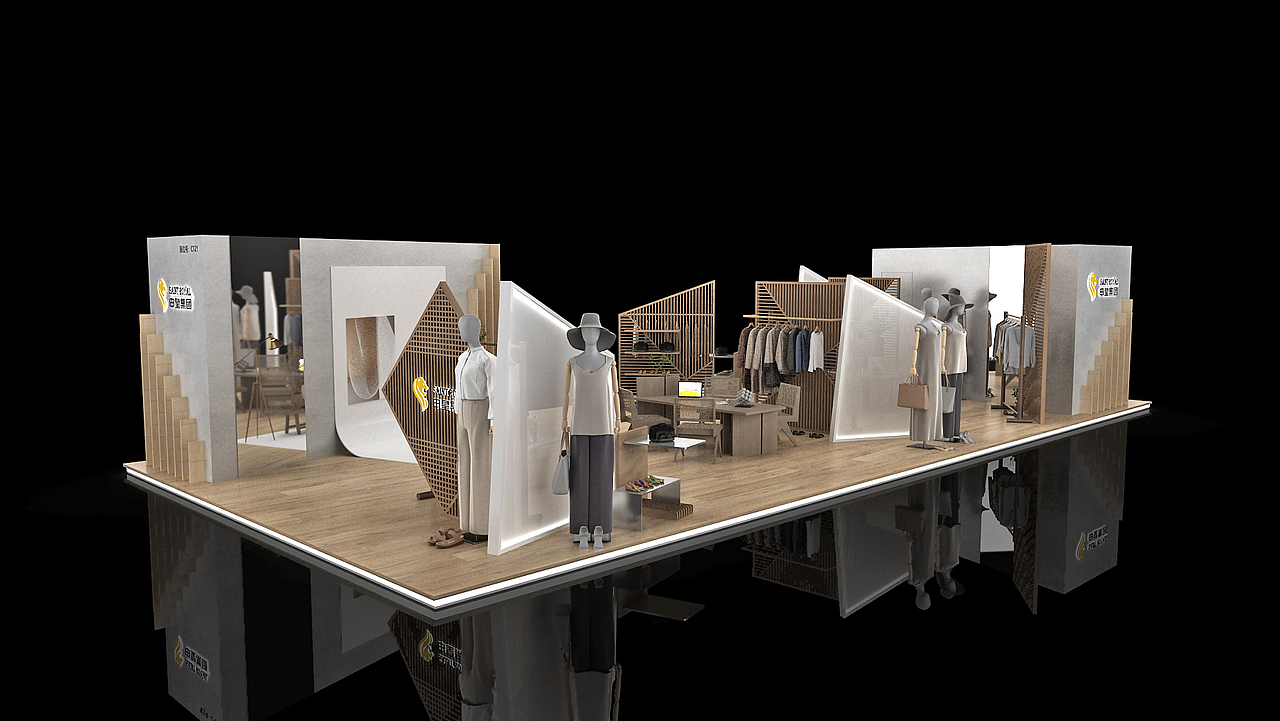 纺织面料展（图ZMzI0OTgxODU2） - 展陈设计 - 站酷设计师独立设计师CC原创素材 - 站酷ZCOOL