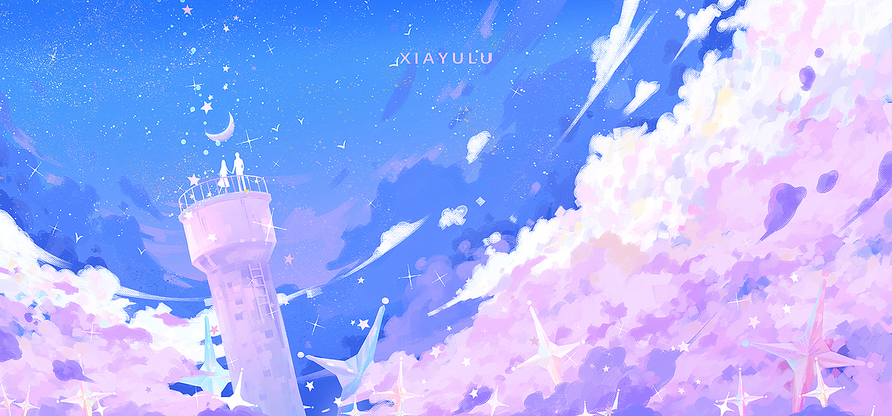 最近的蓝色合集（图ZMzE1NzUyMjY4） - 商业插画 - 站酷设计师遐屿璐原创素材 - 站酷ZCOOL