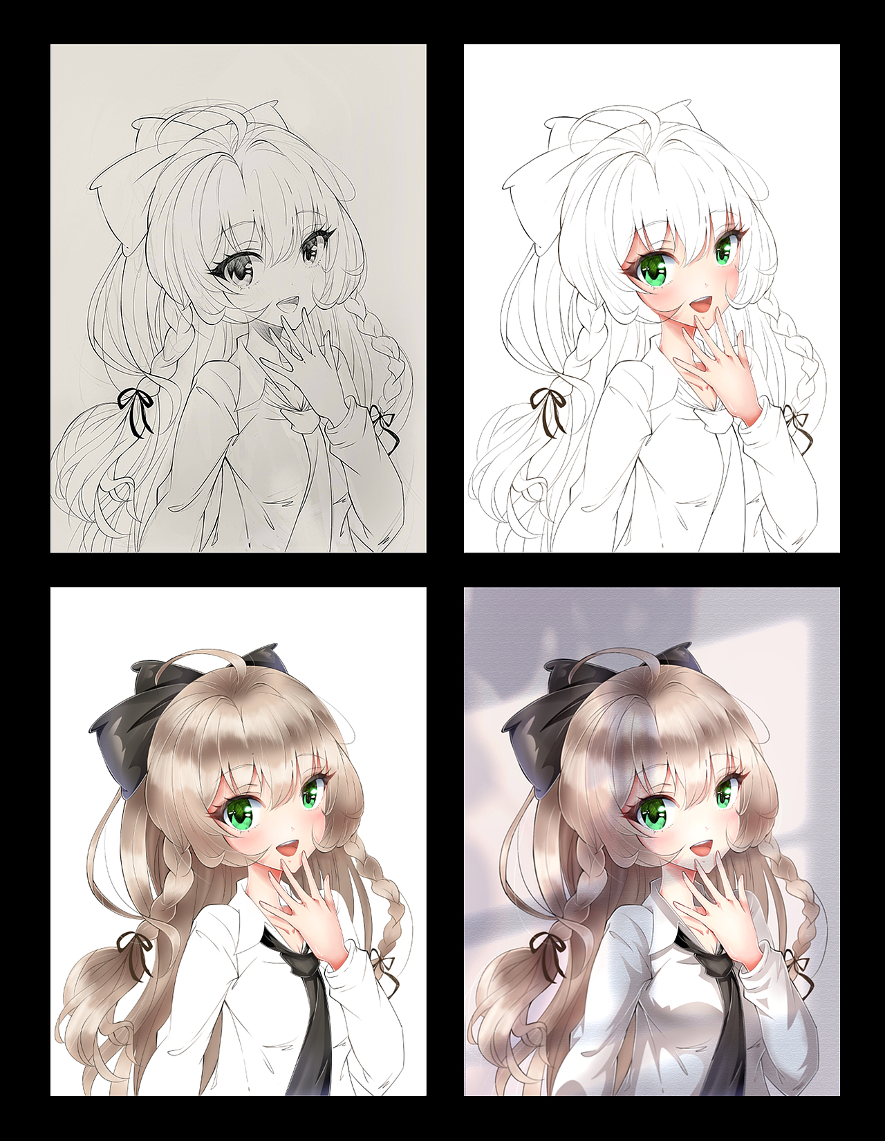 原创二次元角色（图ZMjk2Mjk2NDQw） - 艺术插画 - 站酷设计师Acai7原创素材 - 站酷ZCOOL