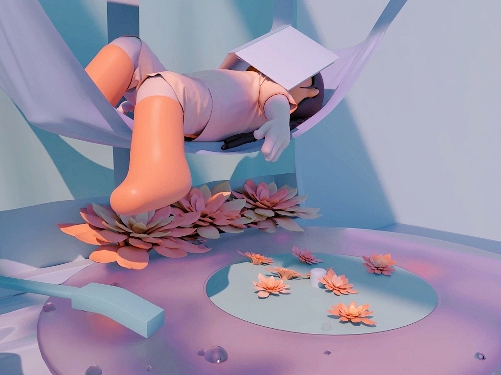 2022毕设|《纸飞机》-C4D三维动画（图ZMzAzODQ0MzI4） - 动画/影视 - 站酷设计师檐下柒柒原创素材 - 站酷ZCOOL