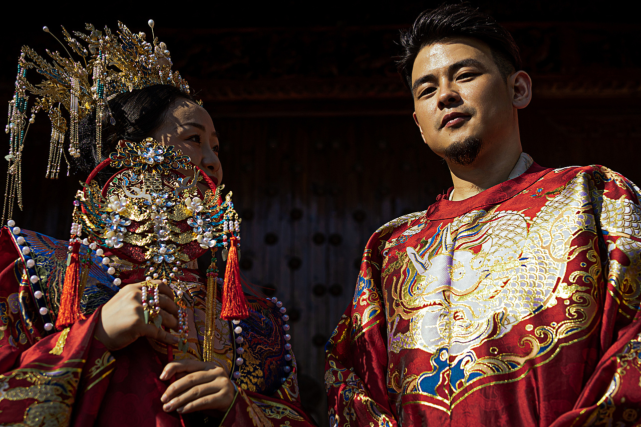 纯中式 属于国人的仪式感（图ZMzI5NTEyNzA4） - 婚礼摄影 - 站酷设计师三五__原创素材 - 站酷ZCOOL