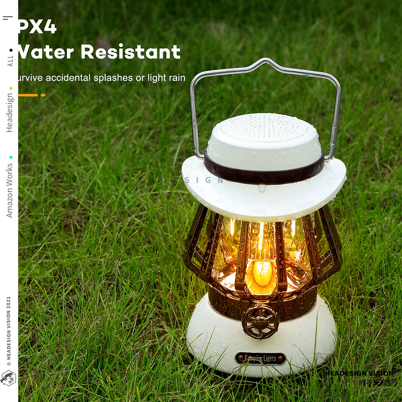 蓝牙音箱灯产品拍摄_主图设计_A+页面设计-狮子头视觉