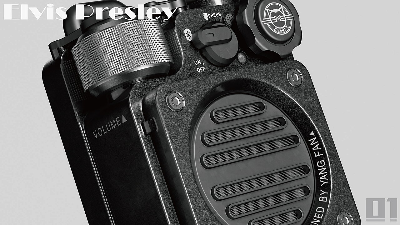 Elvis Presley 音箱动画