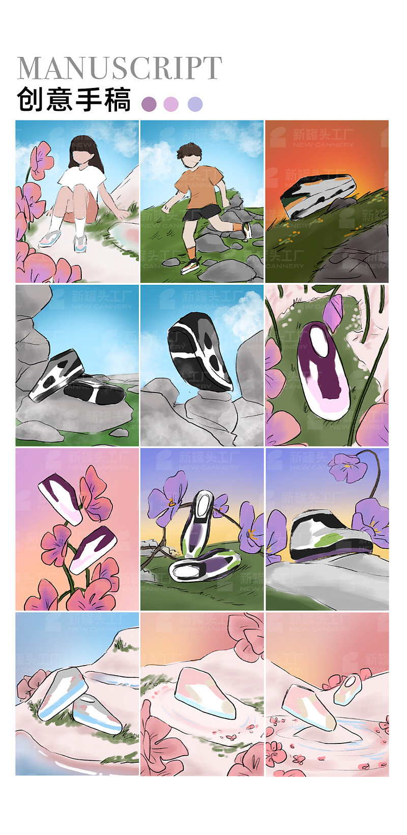 创意视觉『 森马｜山野系列童鞋 』✖ 新罐头（图ZMzAxMTk3MTcy） - 产品摄影 - 站酷设计师新罐头视觉策略原创素材 - 站酷ZCOOL