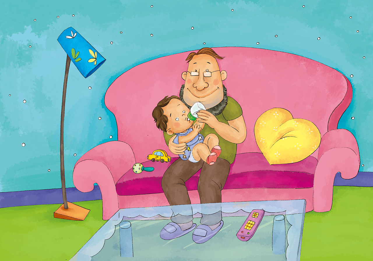 兒童插畫(huà)上色（圖ZMzIzMDc5Mjgw） - 概念設(shè)定 - 站酷設(shè)計(jì)師自由插畫(huà)師原創(chuàng)素材 - 站酷ZCOOL