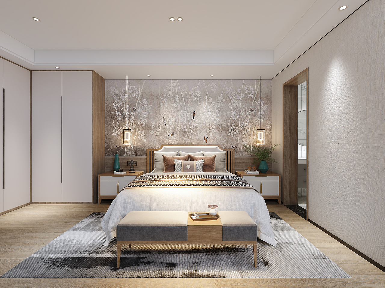 法式现代混搭别墅（图ZMzA0MTU1Mzcy） - 家装设计 - 站酷设计师草沐辉原创素材 - 站酷ZCOOL