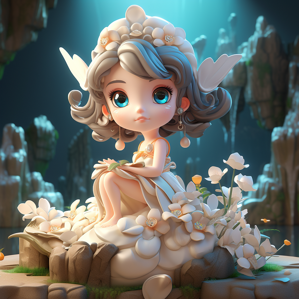 花中小精靈（圖ZMzUwNjU3OTg0） - AI作品 - 站酷設(shè)計(jì)師大林子lay原創(chuàng)素材 - 站酷ZCOOL