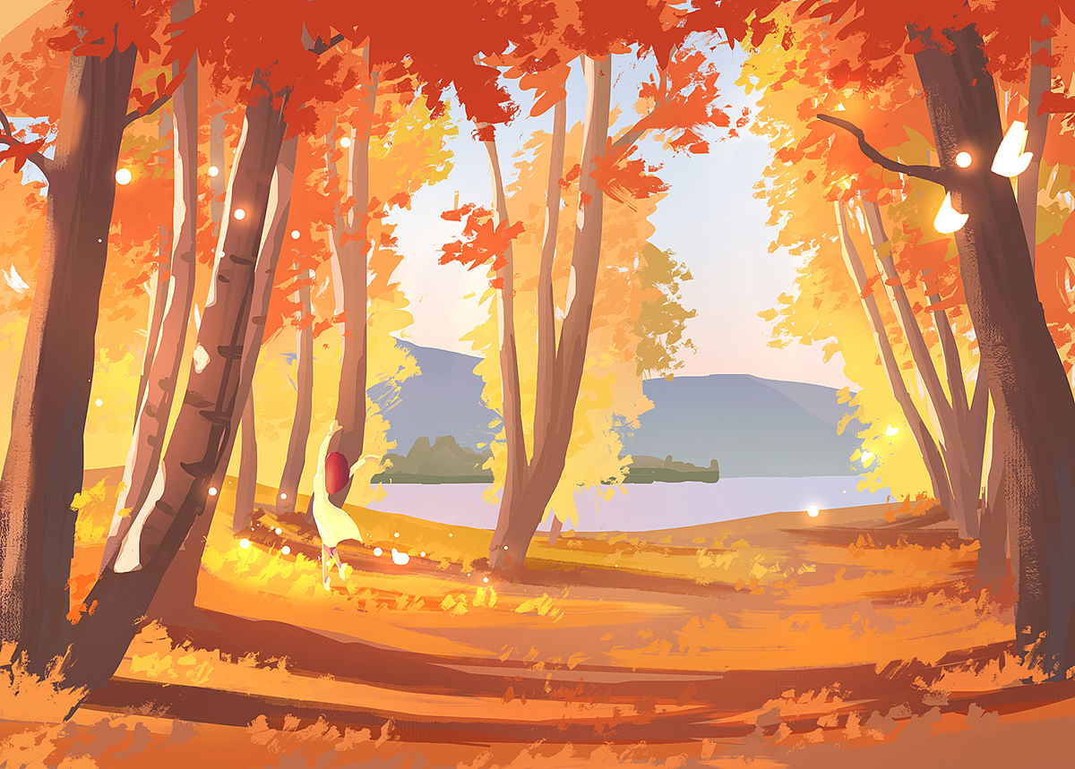 还你一个金色宜人的秋天！（图ZMzE4MjI0ODE2） - 创作习作 - 站酷设计师W舞清风原创素材 - 站酷ZCOOL