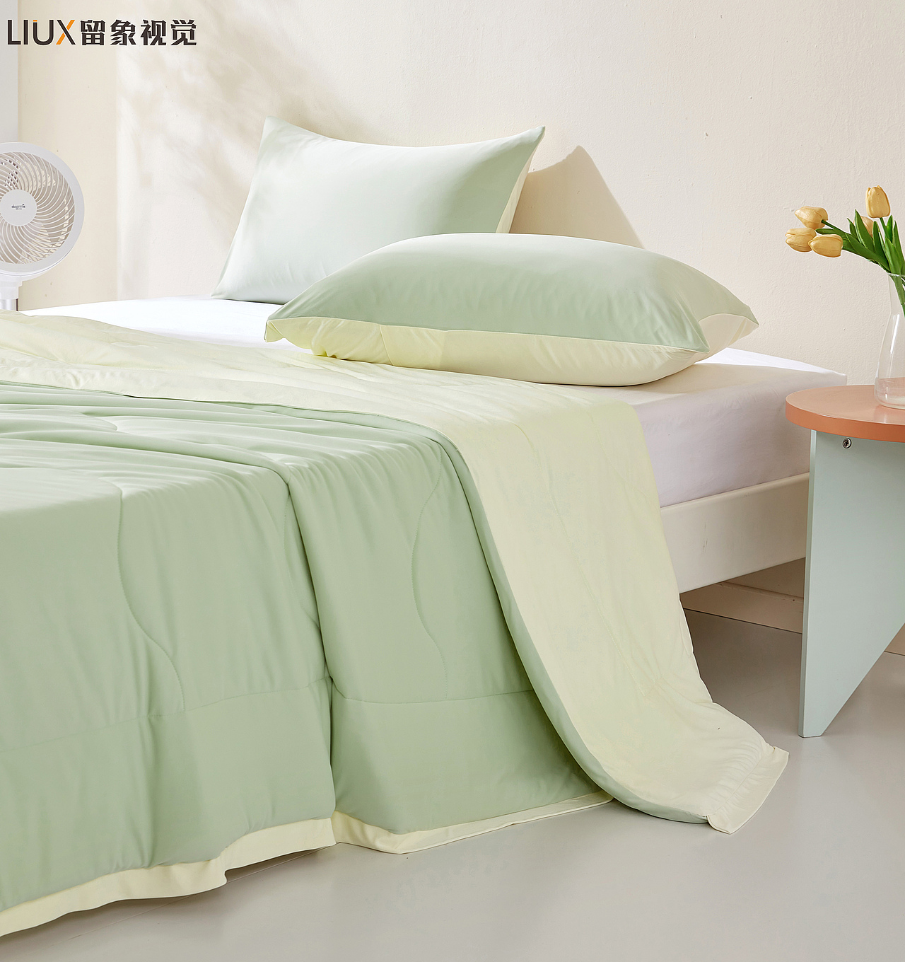 夏被拍摄 留象视觉家纺摄影