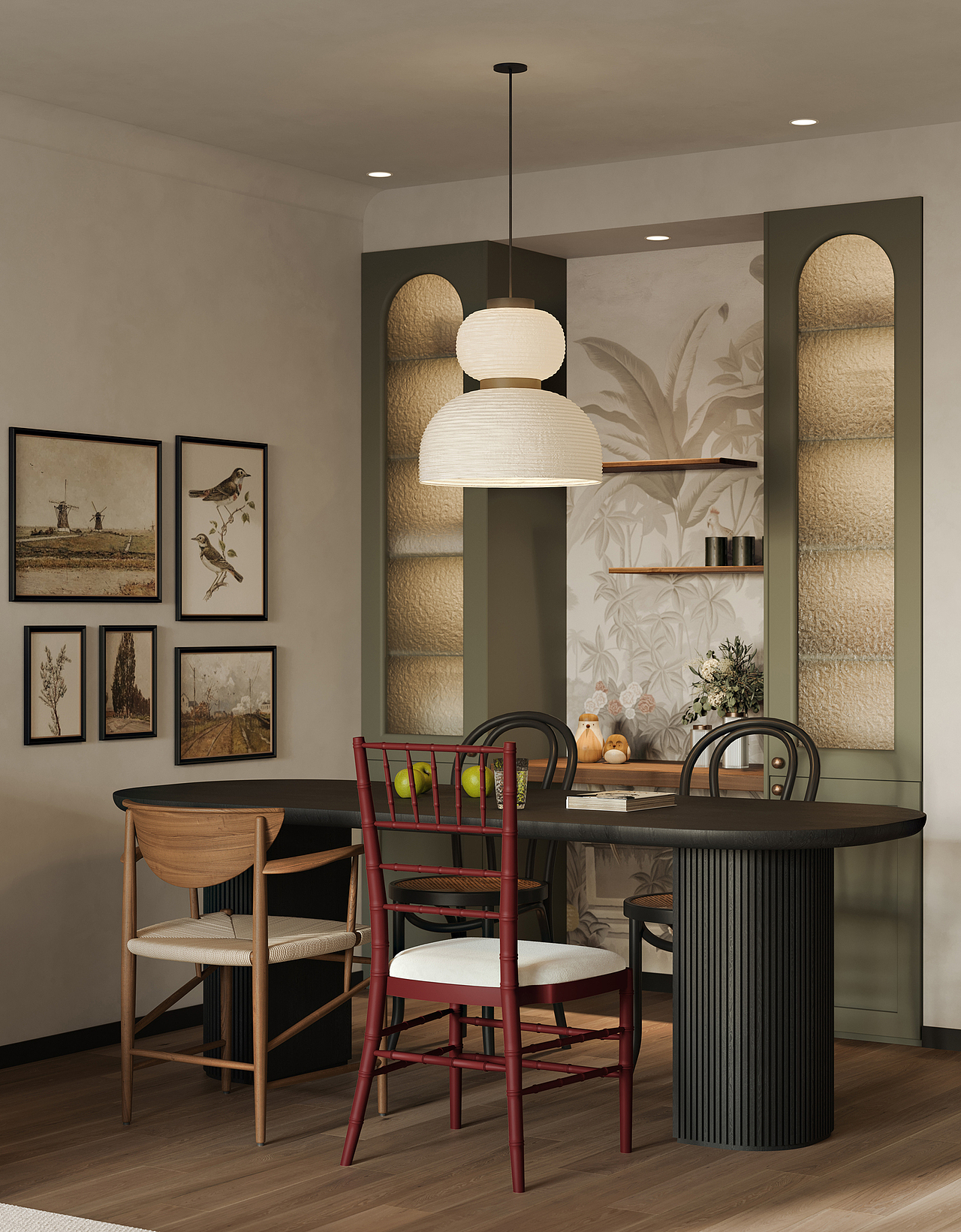 室内现代简约风,客厅