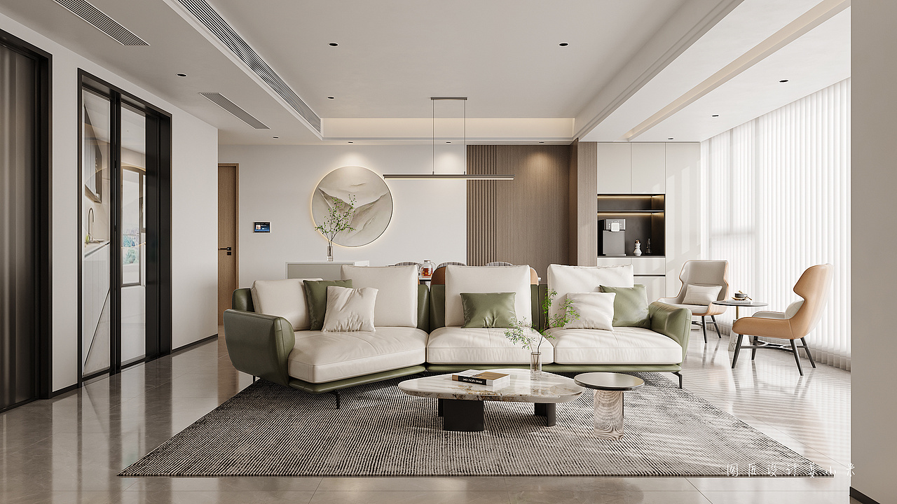 现代简约风格以简单、清爽、现代为主要特点的设计