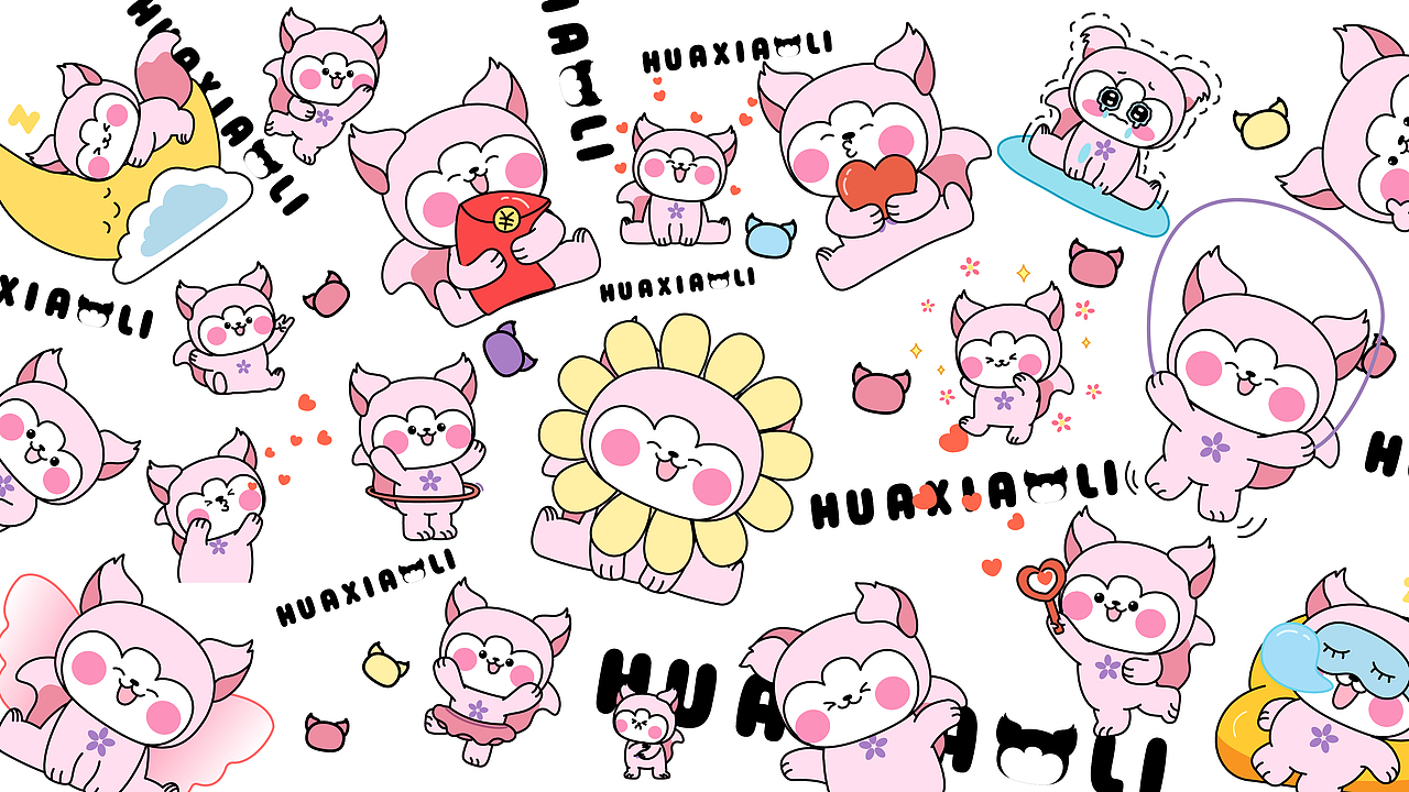 作品集 | 原创IP设计 | 花小狸&花花家族