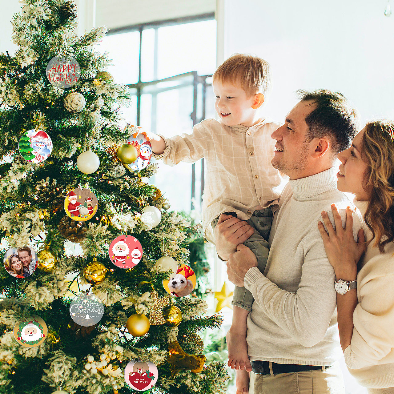 亚马逊主图设计-亚克力透明板-圣诞产品（图ZMzQzMzMzOTk2） - 其他平面 - 站酷设计师凝眸可原创素材 - 站酷ZCOOL