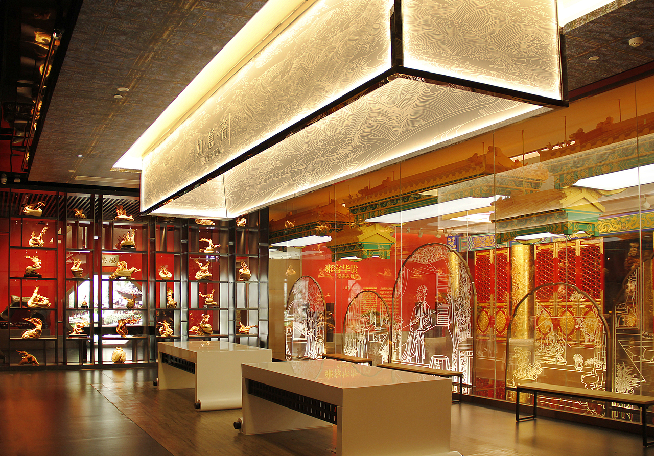 2018 丝路天宝·中国观赏石景园-皇家赏珍馆（图ZMzE0MTE2NzA0） - 展陈设计 - 站酷设计师秦朝忙碌的菠萝原创素材 - 站酷ZCOOL