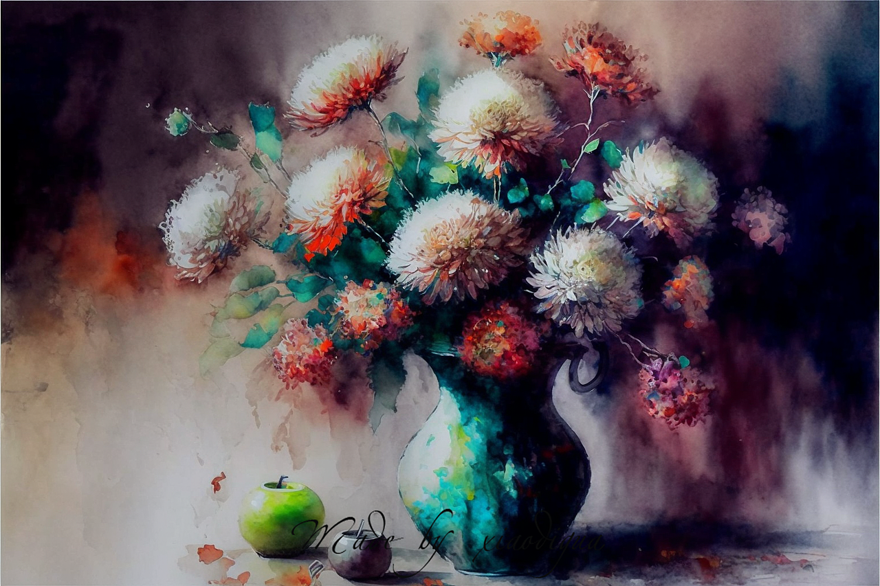 插画-水彩花卉（图ZMzI4MDg5Mzg0） - 商业插画 - 站酷设计师小地瓜仔仔原创素材 - 站酷ZCOOL