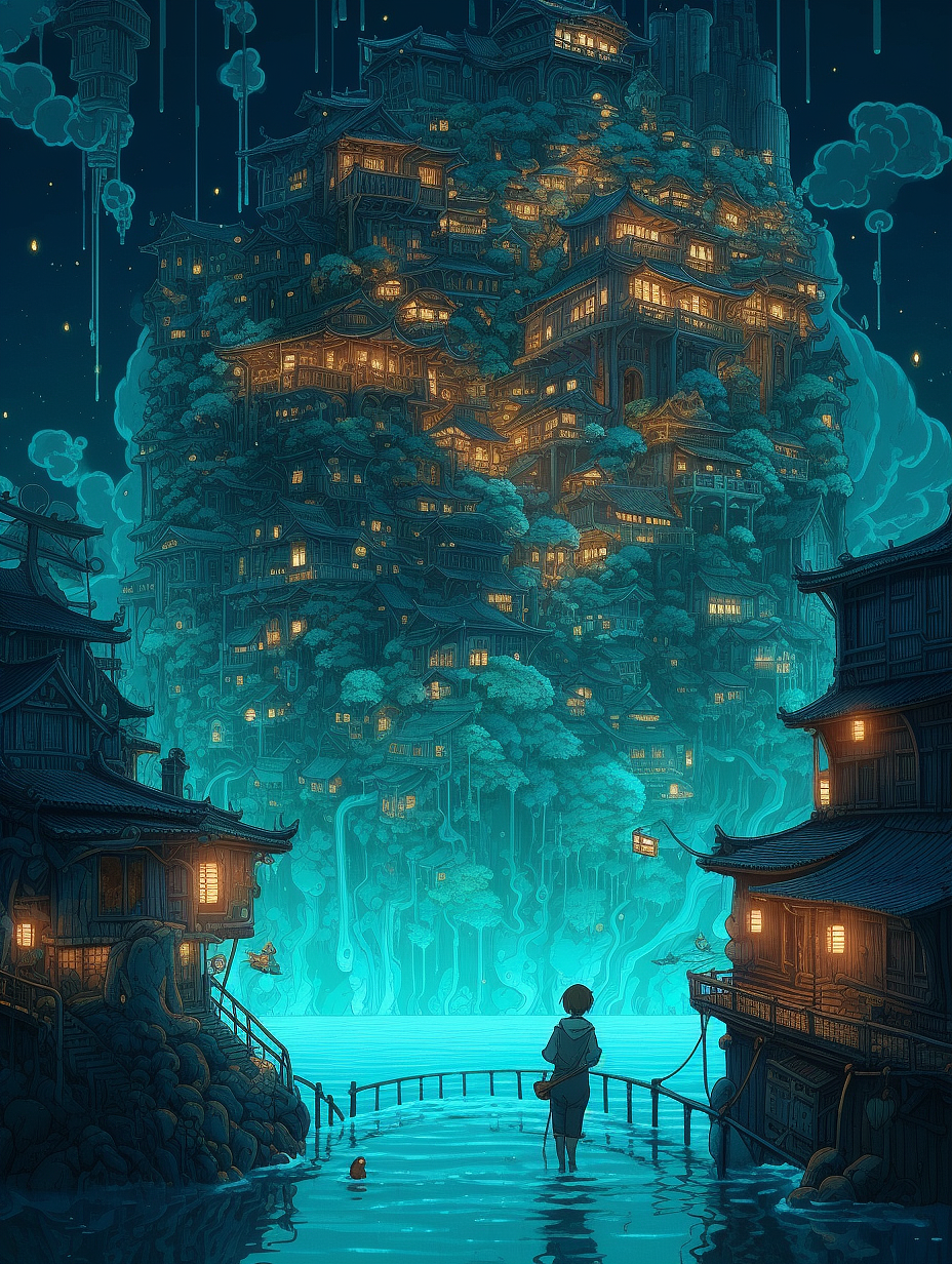 变幻的海底城市