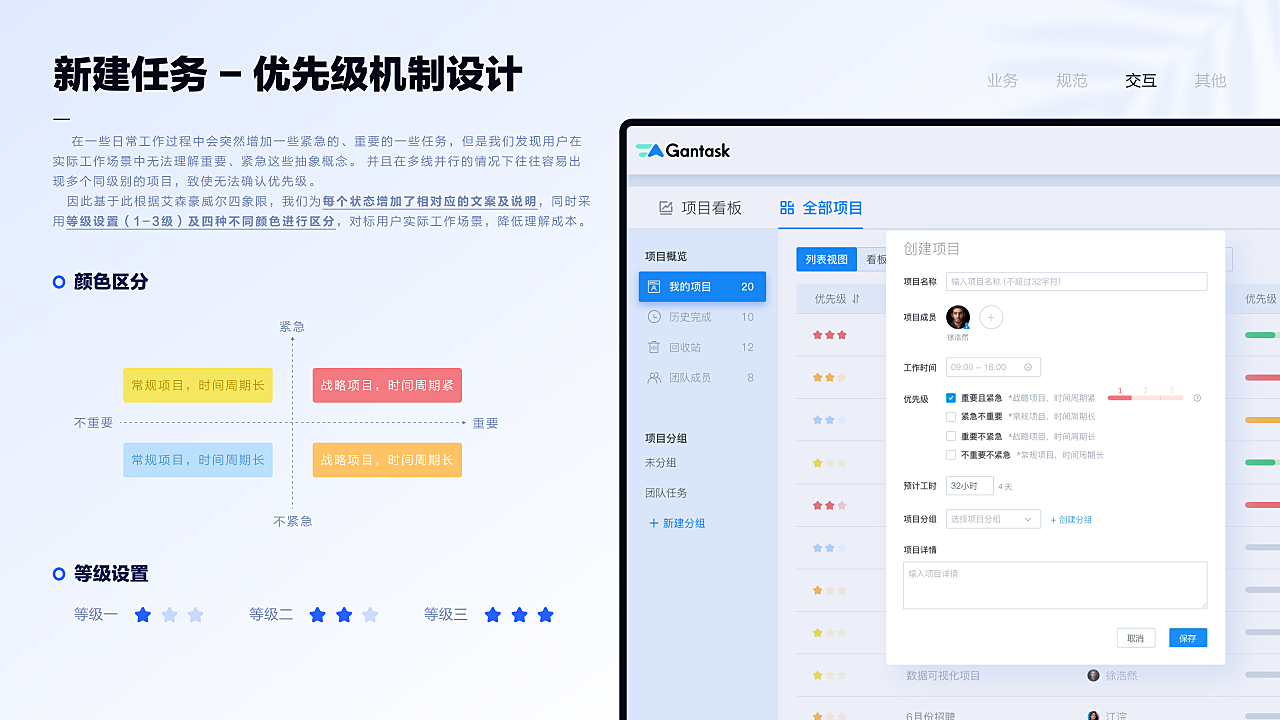 Gantask - 輕量化項目管理工具