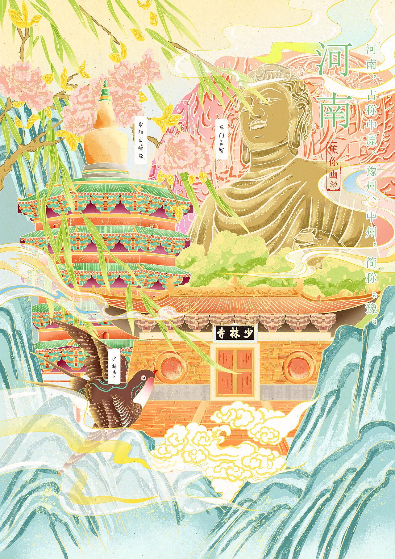 原创城市系列插画（图ZMjk4MTIwMDA4） - 创作习作 - 站酷设计师焦你画原创素材 - 站酷ZCOOL