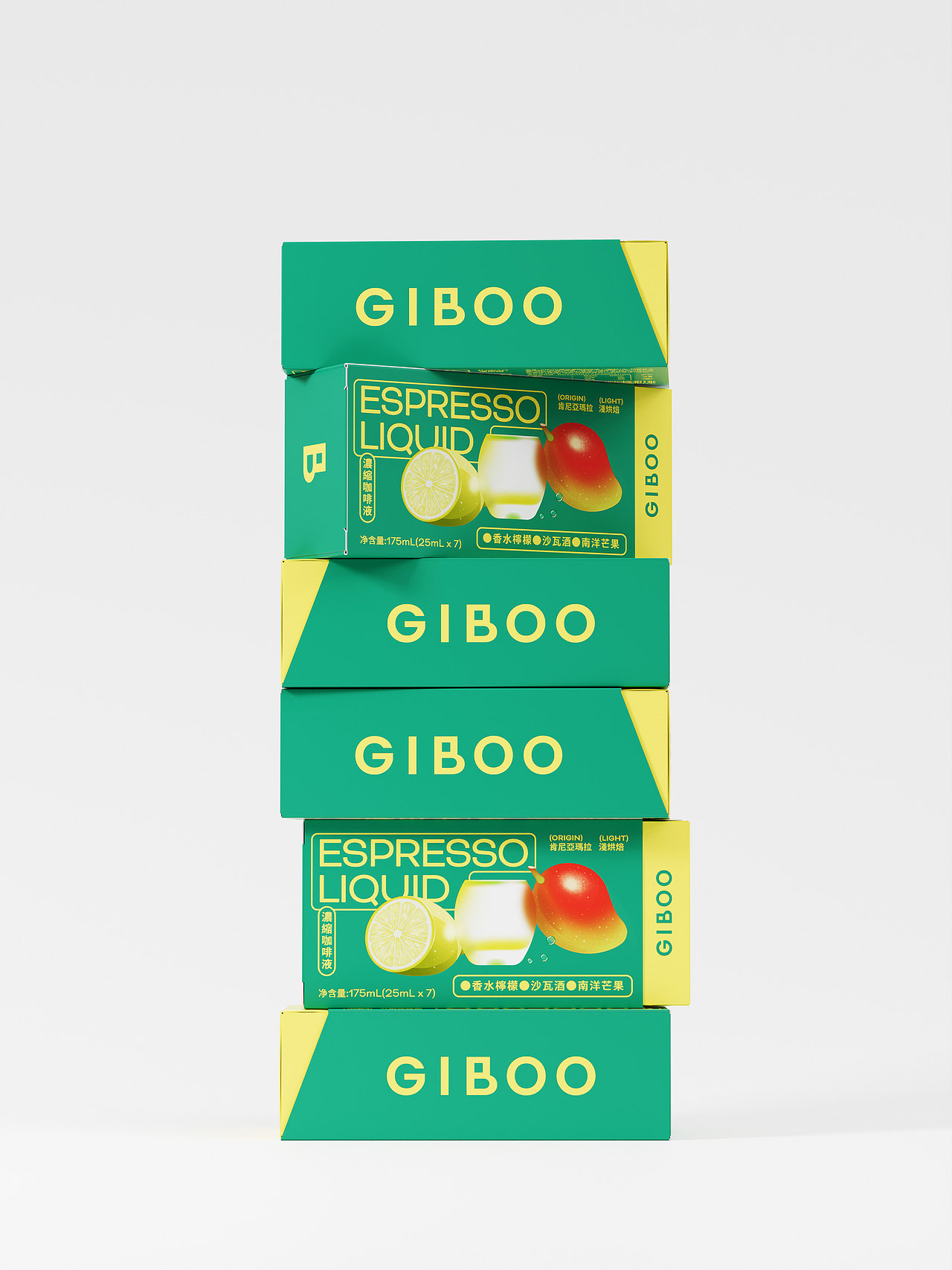 設計分享/GIBOO 咖啡液包装 酒咖系列
