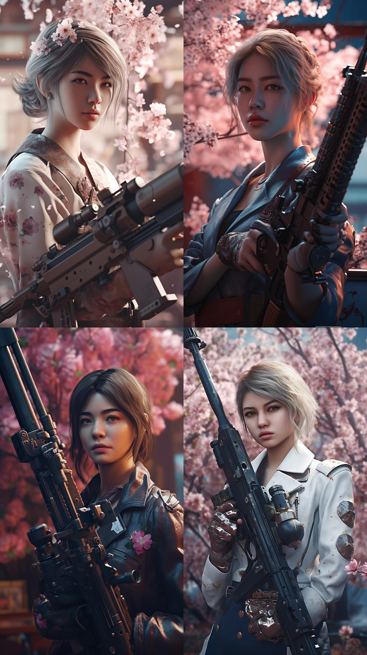 Mid journey关键词-宅男看了都流泪的新世纪少女😢