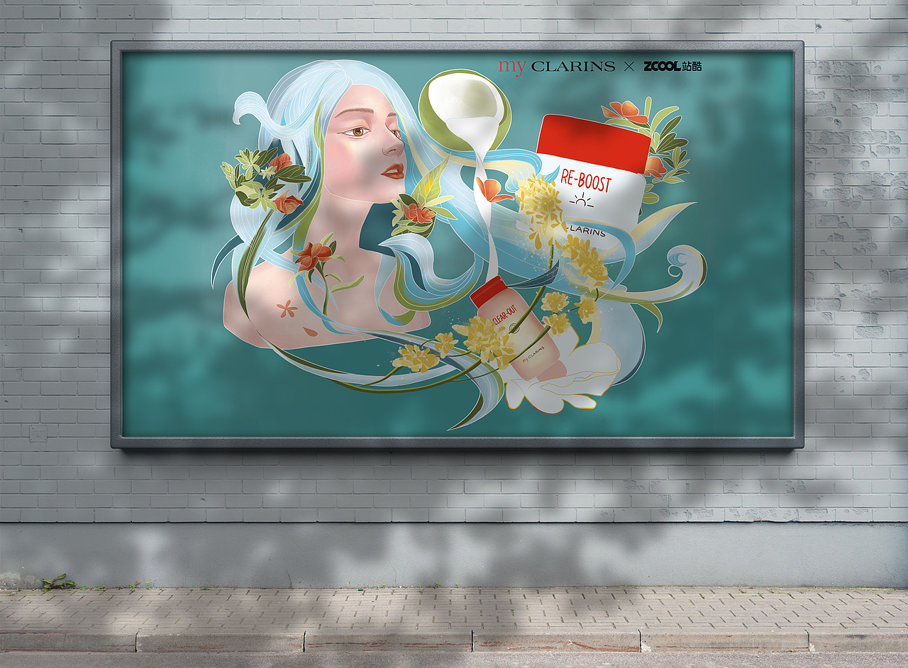 原创插画海报丨植愈少女（图ZMzQ1ODc0MDc2） - 海报 - 站酷设计师卡拉大王_原创素材 - 站酷ZCOOL