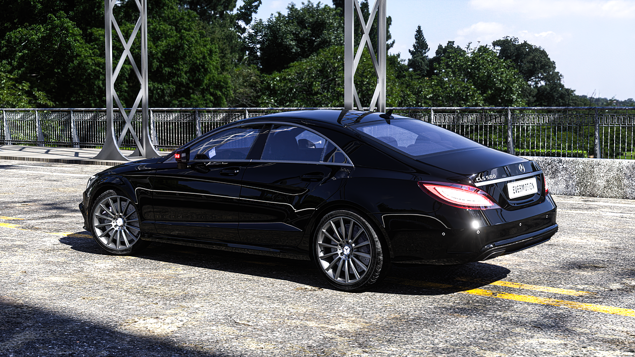 Mercedes CLS 500 汽车三维渲染（图ZMzI2MzY5NTk2） - 动画/影视 - 站酷设计师熊熊本熊原创素材 - 站酷ZCOOL