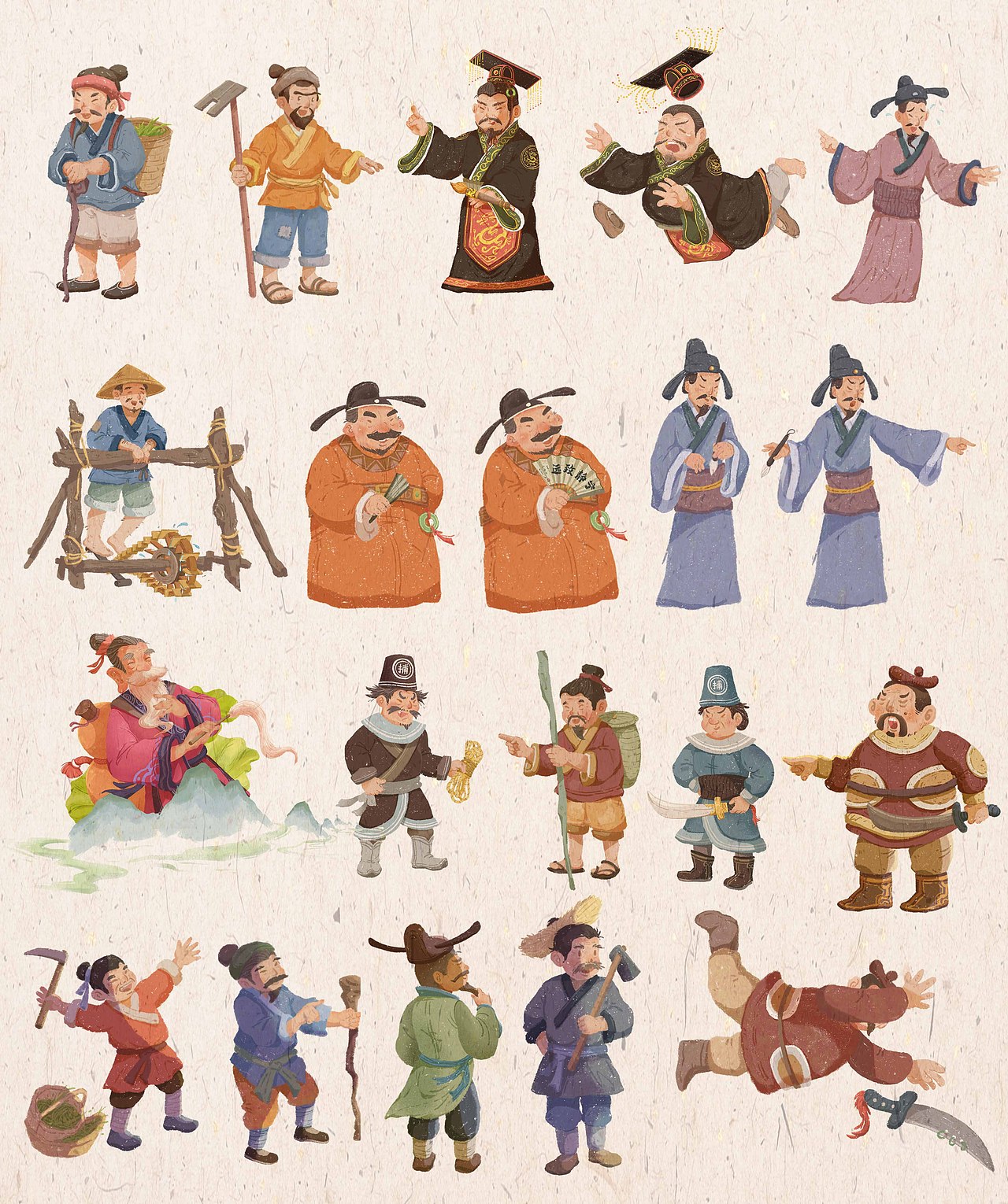 动态插画绘本《神笔马良》（图ZMzY5MDE5NDE2） - 绘本 - 站酷设计师是海贼小胡原创素材 - 站酷ZCOOL
