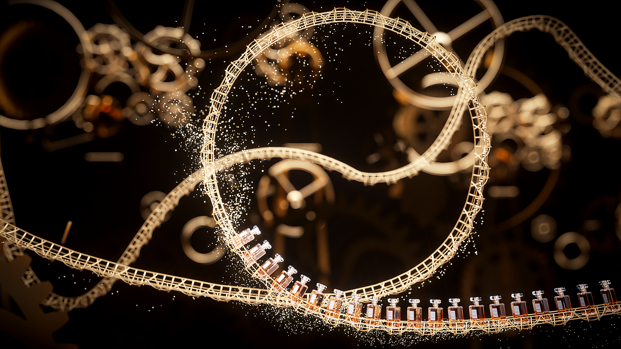 Cinema-4D「魔法工厂」（图ZMjk5NjY0ODY4） - 动画/影视 - 站酷设计师百威不是啤酒原创素材 - 站酷ZCOOL