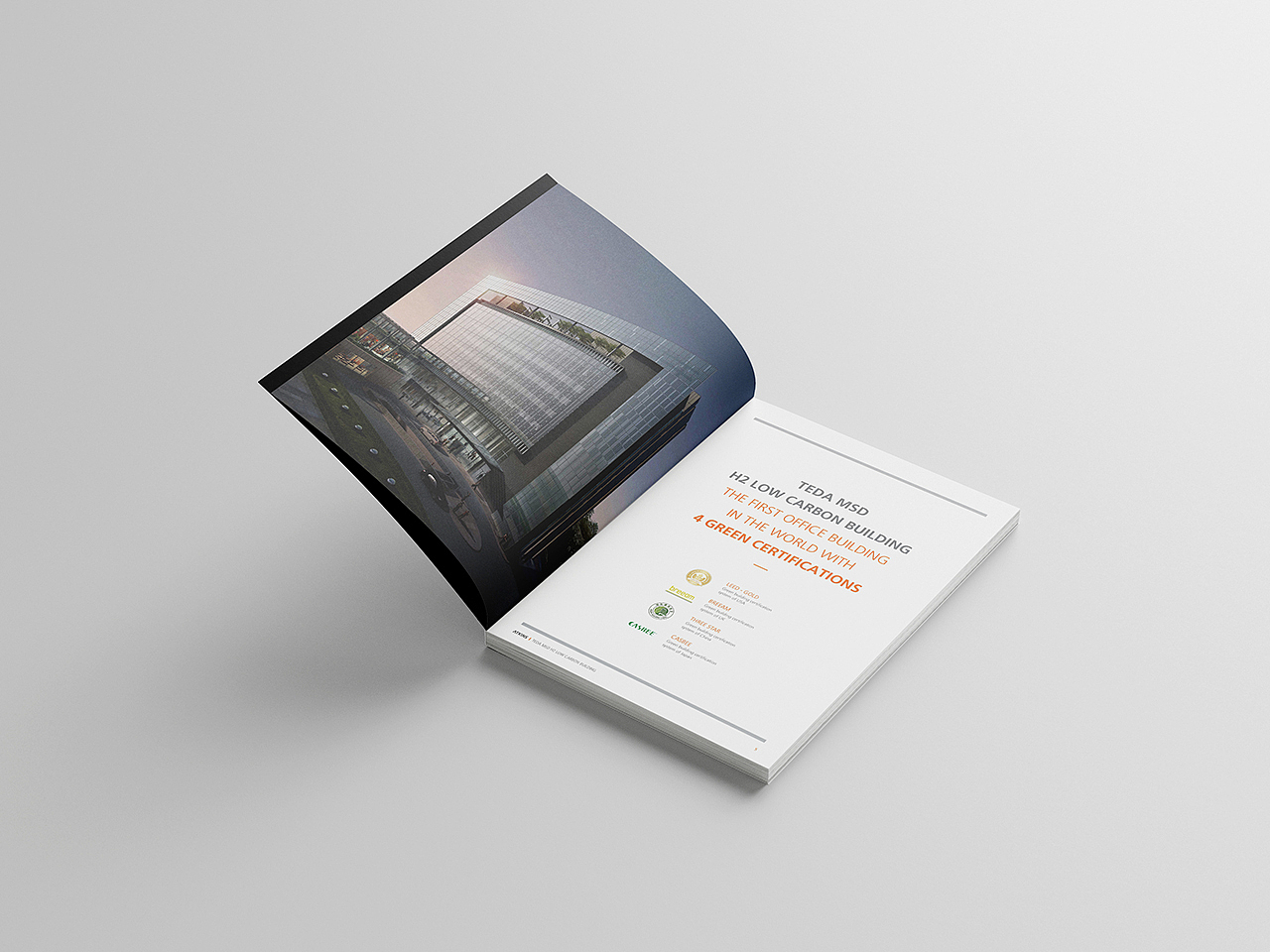国际建筑品牌 设计竞赛项目宣传册设计