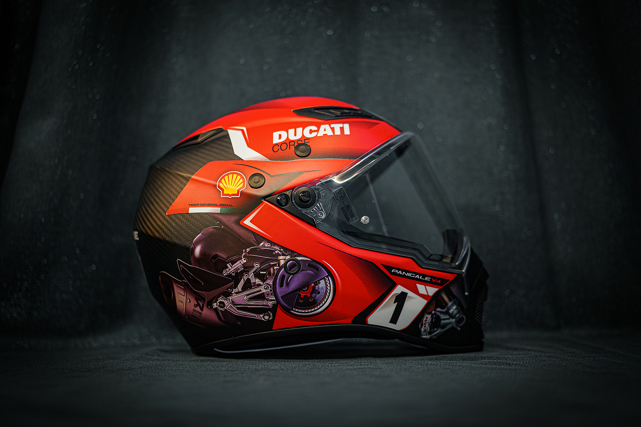 AGV AX9 Carbon 碳纤维 杜卡迪DUCATI 头盔联名（图ZMzMxNDEzODE2） - 其他手工艺 - 站酷设计师虎将贴花原创素材 - 站酷ZCOOL