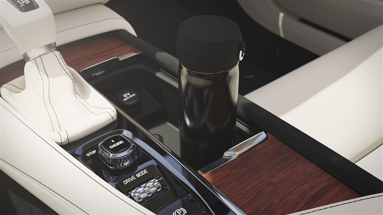 Volvo S90内饰 渲染练习