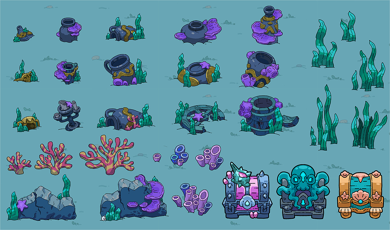 2021-2023游戏场景原画作品集（图ZMzY0MzE3NTIw） - 游戏原画 - 站酷设计师蔡大志原创素材 - 站酷ZCOOL