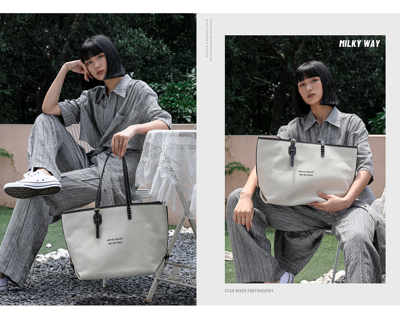 模特拍攝 I 女包攝影 帆布包攝影丨星河攝影（圖ZMzYzODI1NDE2） - 產(chǎn)品攝影 - 站酷設(shè)計師廣州星河攝影原創(chuàng)素材 - 站酷ZCOOL
