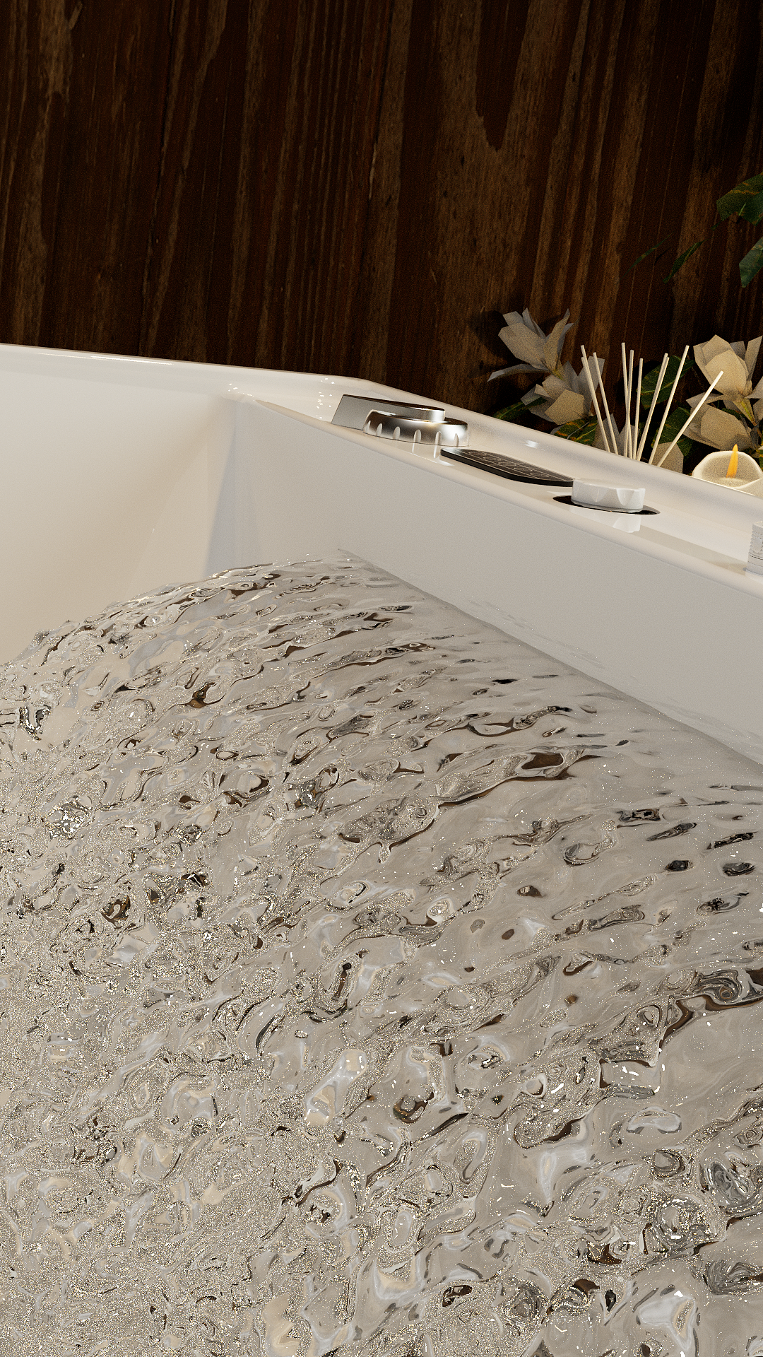 浪鲸卫浴 | 多功能浴缸三维动画