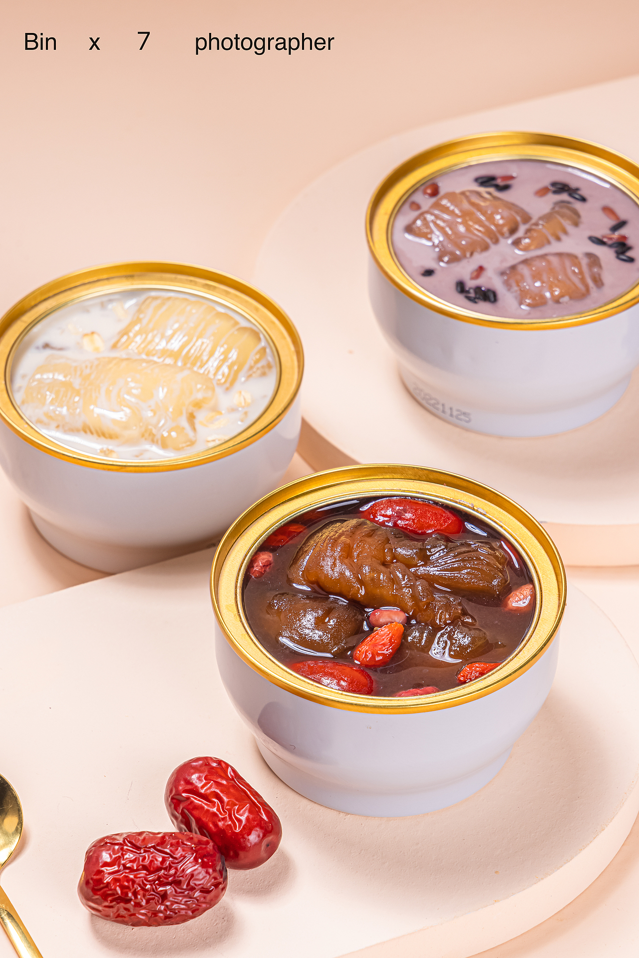 即食花胶产品电商图片海报拍摄 丨 Bin x 7