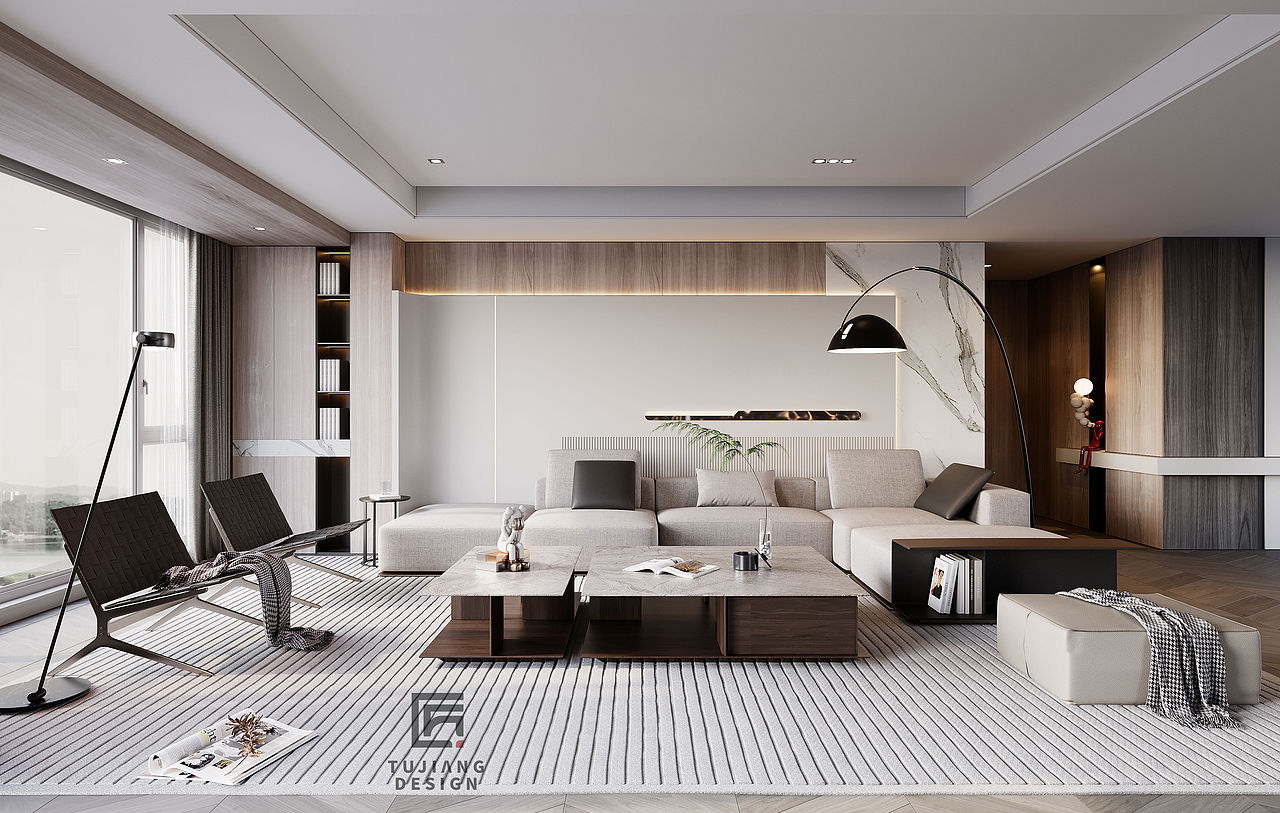 现代轻奢风设计,理想居所,简约与爱