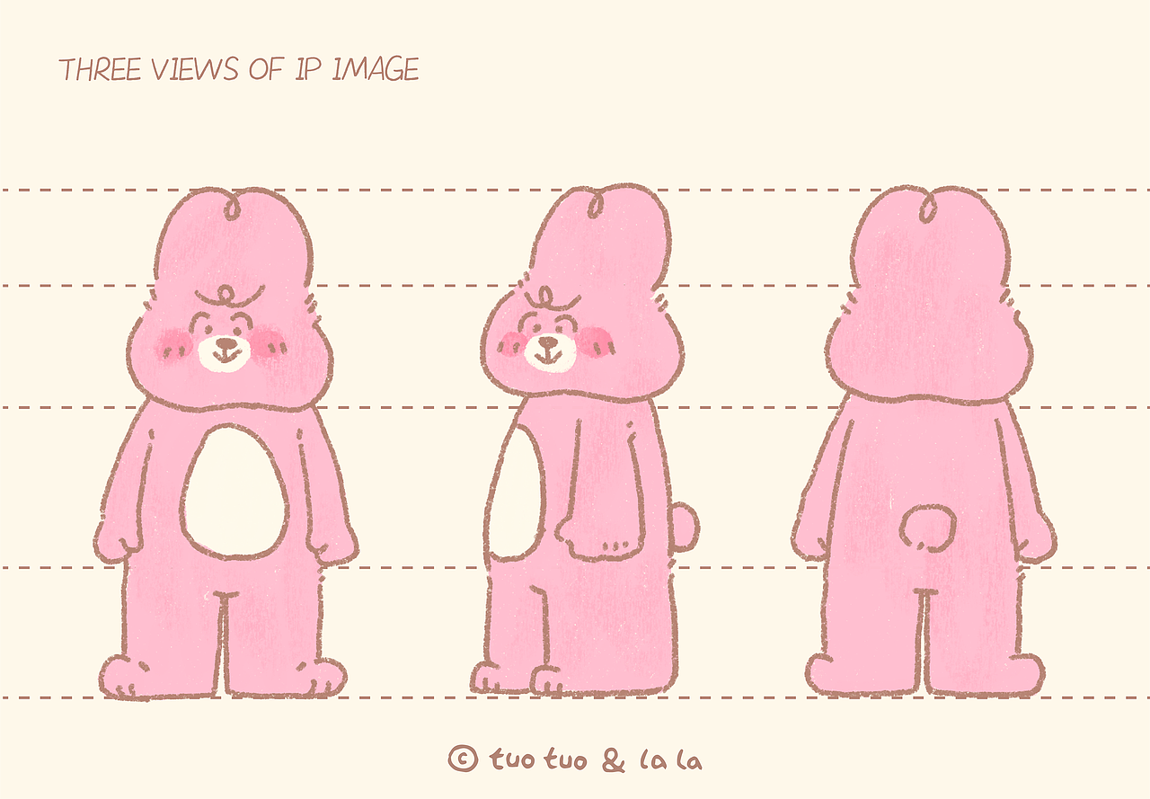 托托和拉拉系列表情包第三弹（图ZMzQ1MjA1NTQw） - IP形象 - 站酷设计师yueyi_原创素材 - 站酷ZCOOL